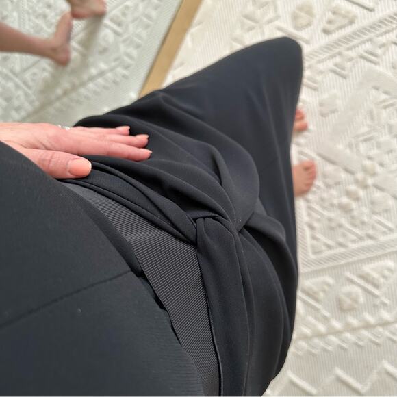 MaxMara Studio Twist Front Knee-Length Dress - Picture 5 of 7